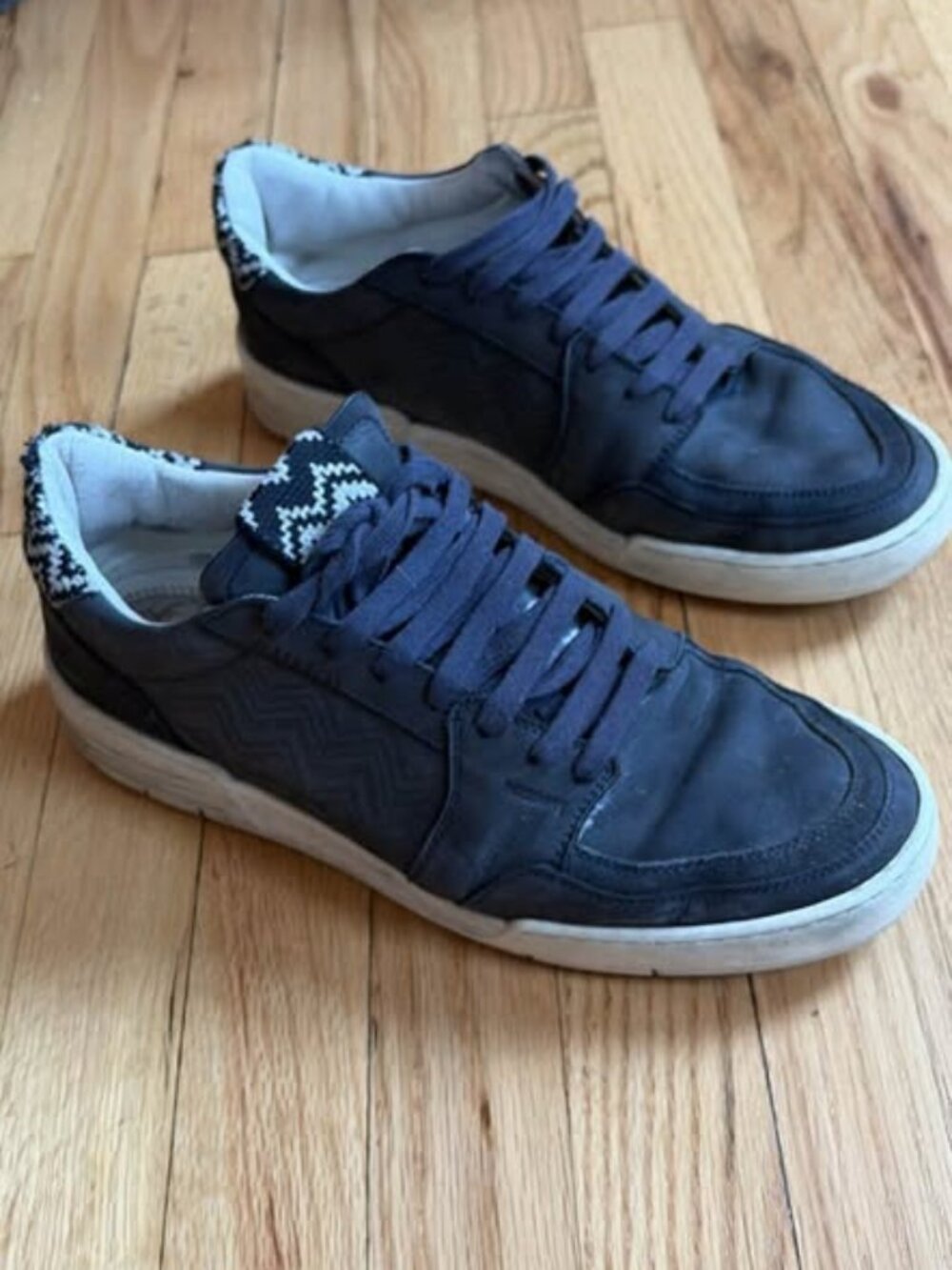 Missoni Navy Blue Sneakers